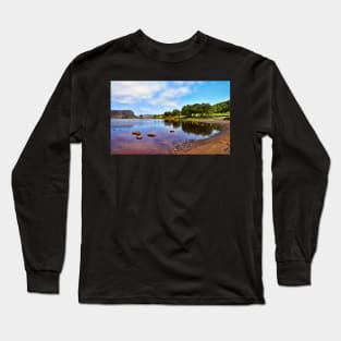 Shores of Loch Brora-Scotland Long Sleeve T-Shirt